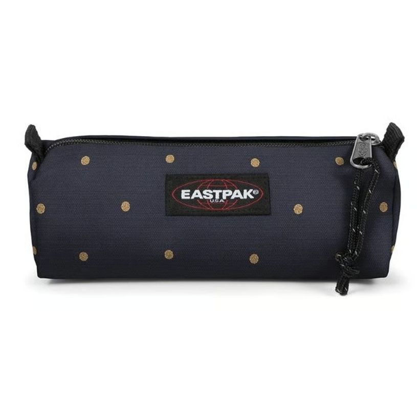 196013929923-EASTPAK Benchmark - Trousse 1 compartiment - Dots Marine Gold - 6 x 20,5 x 7,5 cm--0