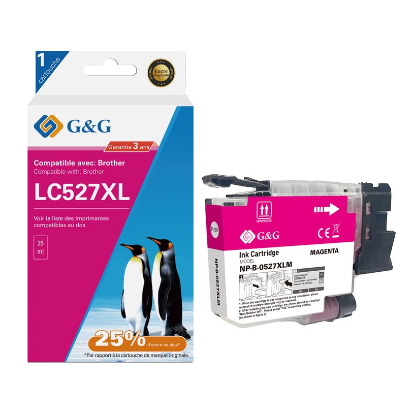 6937173489582-Cartouche compatible Brother LC527XL - magenta - G&G--2