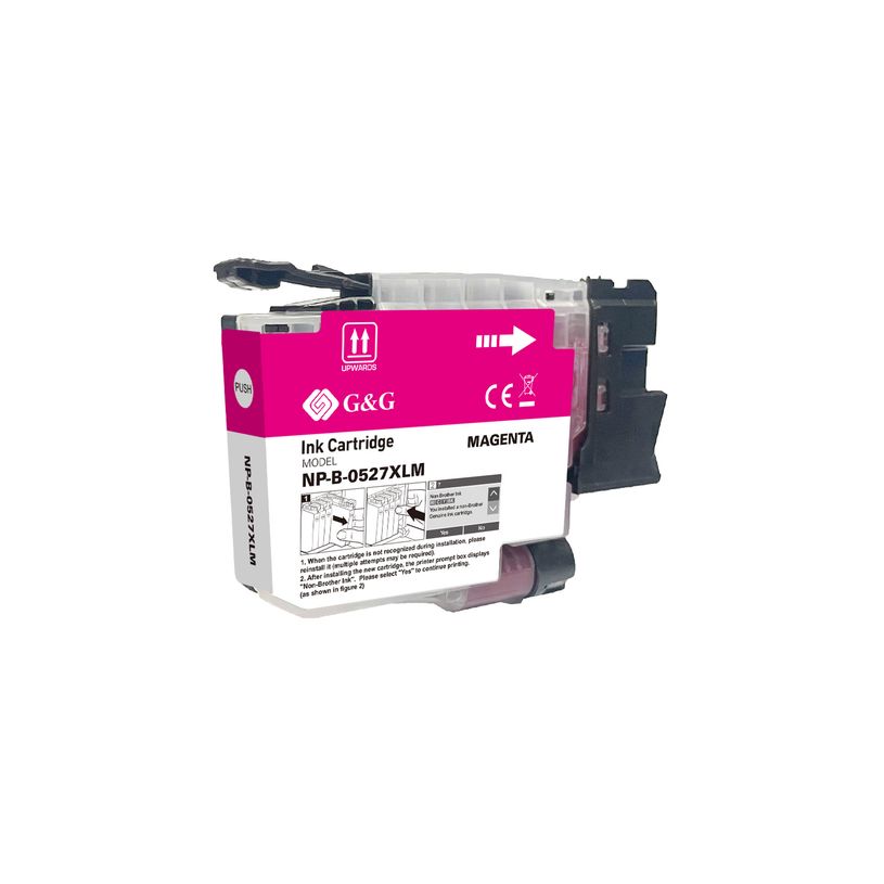6937173489582-Cartouche compatible Brother LC527XL - magenta - G&G--1