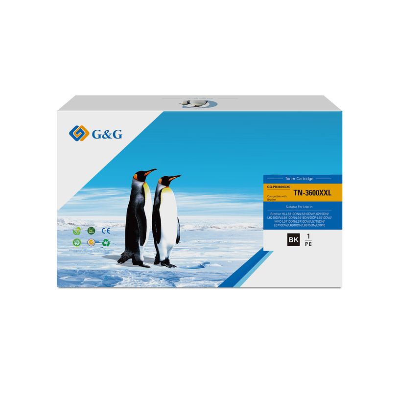 6942383122624-Cartouche laser compatible Brother TN3600XXL - noir - G&G--0