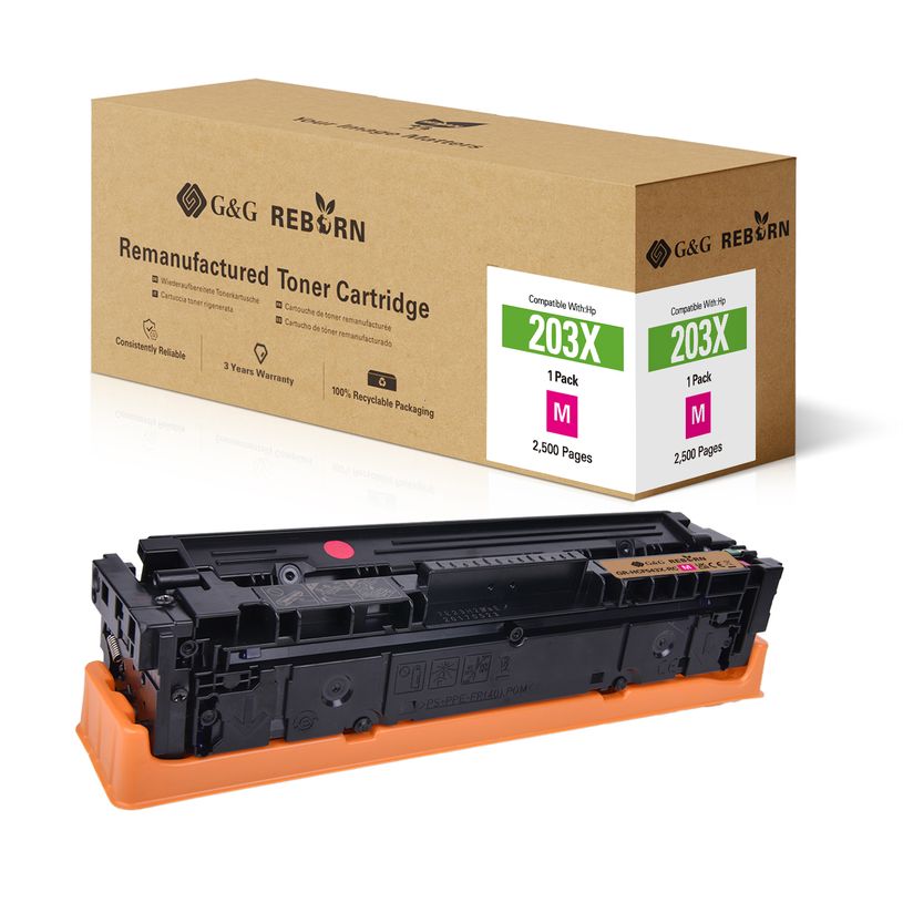 6942383121214-Cartouche laser remanufacturée HP 203X - magenta - G&G--1