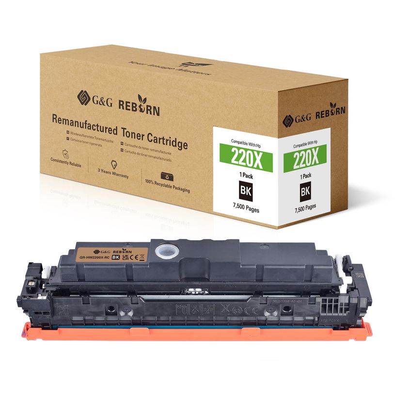 6937173440149-Cartouche laser remanufacturée HP 220X - noir - G&G--1