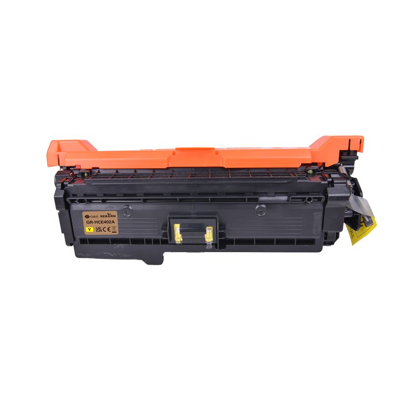 6937173440002-Cartouche laser remanufacturée HP 507A - Jaune - G&G--2