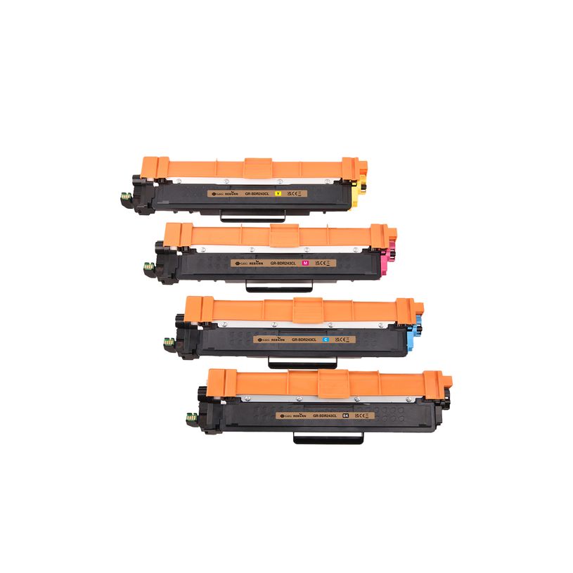 6937173439914-Tambour remanufacturé Brother DR243CL - noir, cyan, magenta, jaune - G&G--2