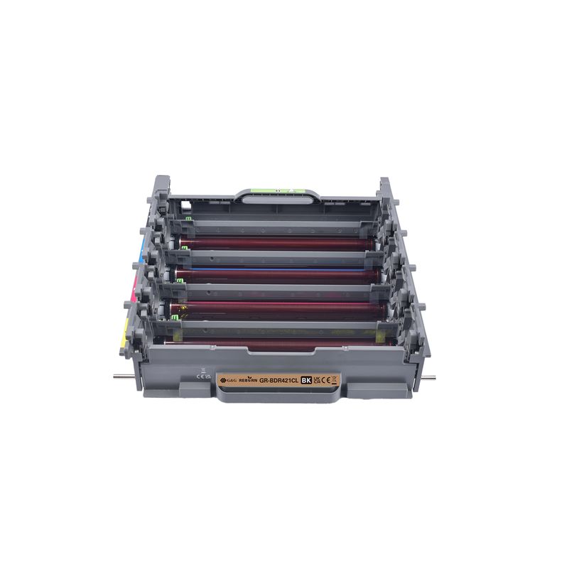 6937173439907-Tambour remanufacturé Brother DR421CL - noir, cyan, magenta, jaune - G&G--1