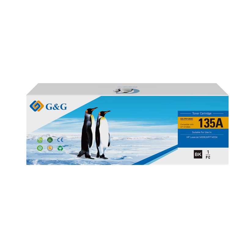 6941784759101-Cartouche laser compatible HP 135A - noir - G&G--1