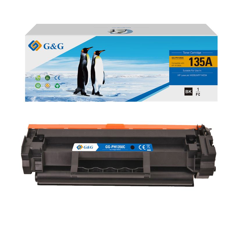 6941784759101-Cartouche laser compatible HP 135A - noir - G&G--2