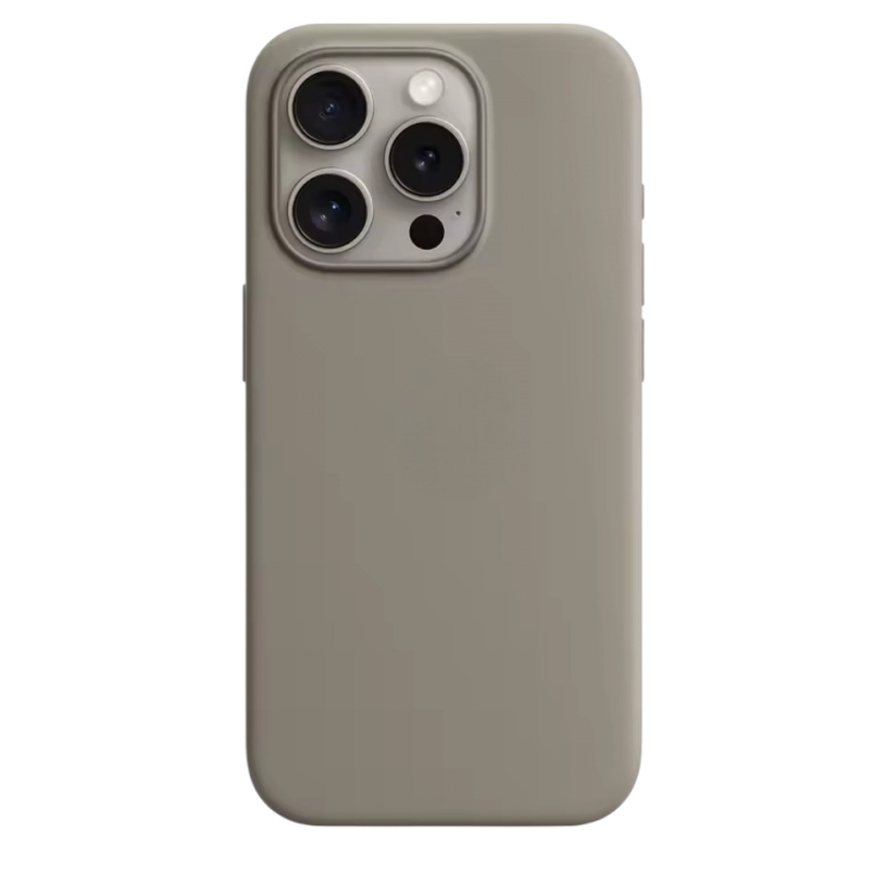 -Coque de protection pour iPhone 11 - silicone - gris--0