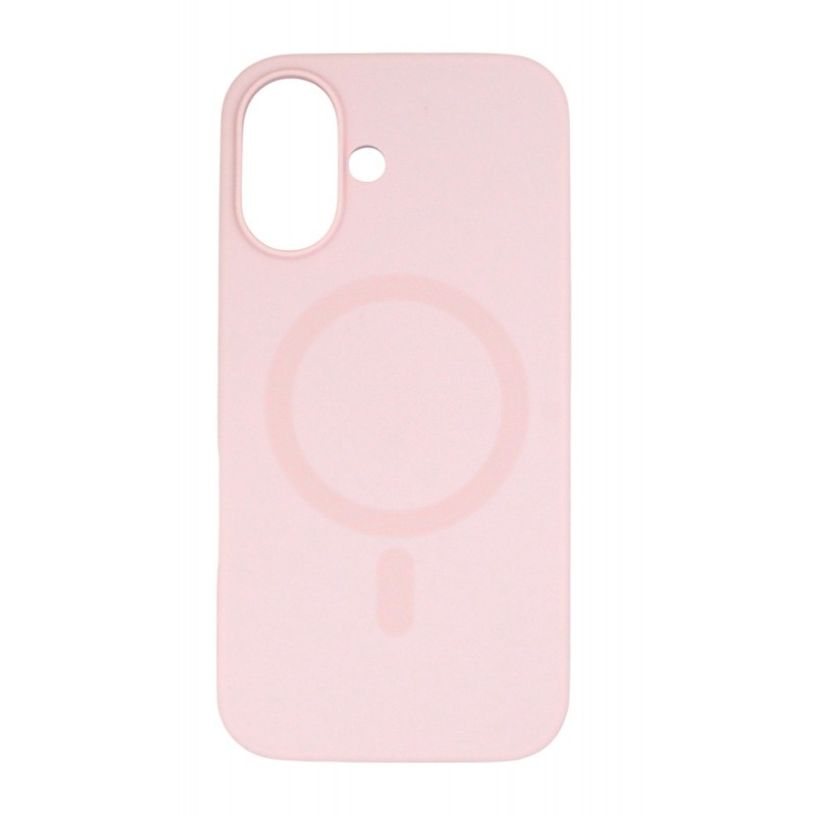 -Coque de protection pour iPhone 16 Pro - MagSafe - silicone - rose--0