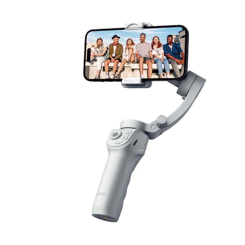 6920680858019-XO - Perche télescopique avec stabilisateur électronique - Trépied - Télecommande - Bluetooth --0