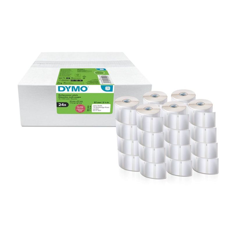 3026982235909-DYMO - 24 rouleaux de 1000 étiquettes - 57 x 32 mm - blanc-P_405271238_2-1