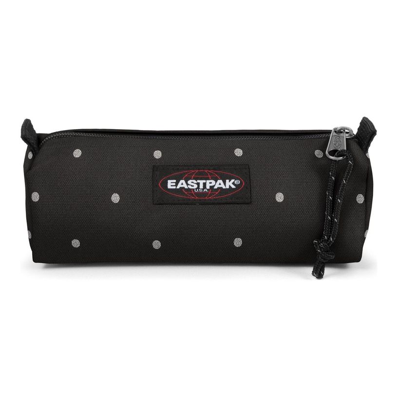 196013929657-EASTPAK Benchmark Single - Trousse - petit - 100 % polyester - pois, noir, argent-P_405271614_1-0