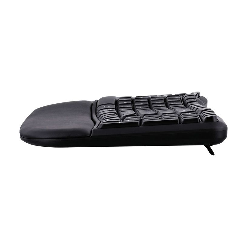 3303170121405-T'nB ERGO - Clavier filaire - repose-poignet - USB-C - PC / Mac - Azerty - noir-P_405271897_5-3