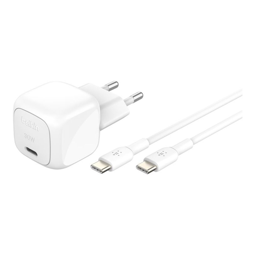 745883904099-Belkin BOOST CHARGE - Adaptateur secteur USB-C + Câble USB-C - 30 W-P_405271914_1-0