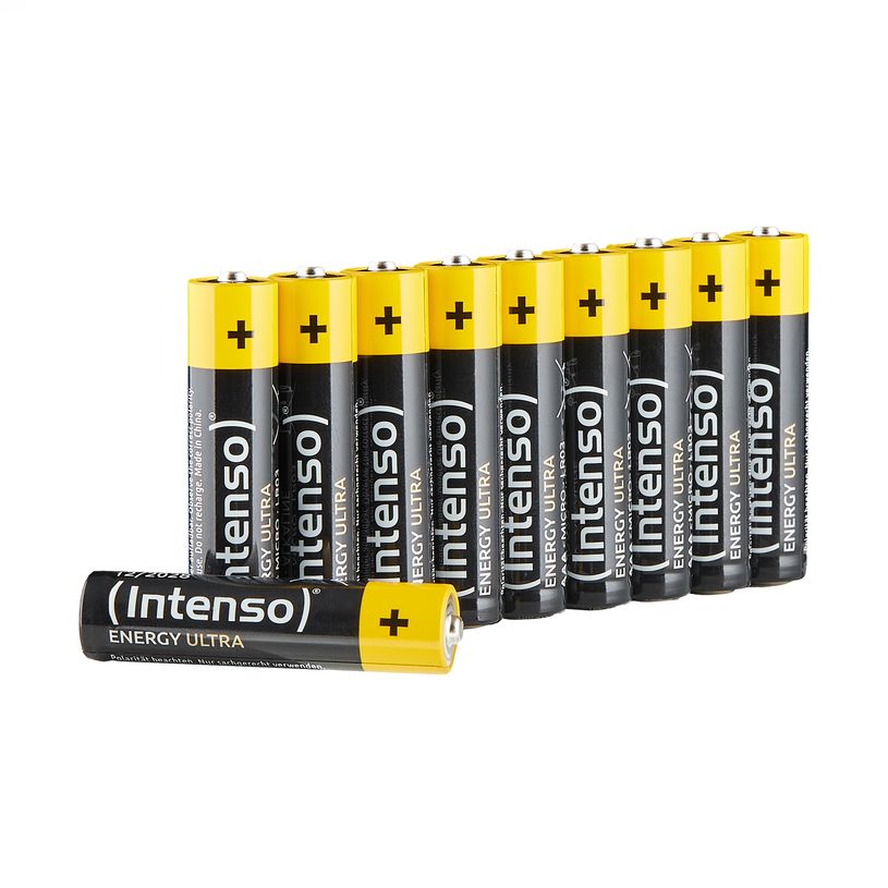 4034303027118-Intenso Energy Ultra - 10 piles alcalines - AAA LR03--1