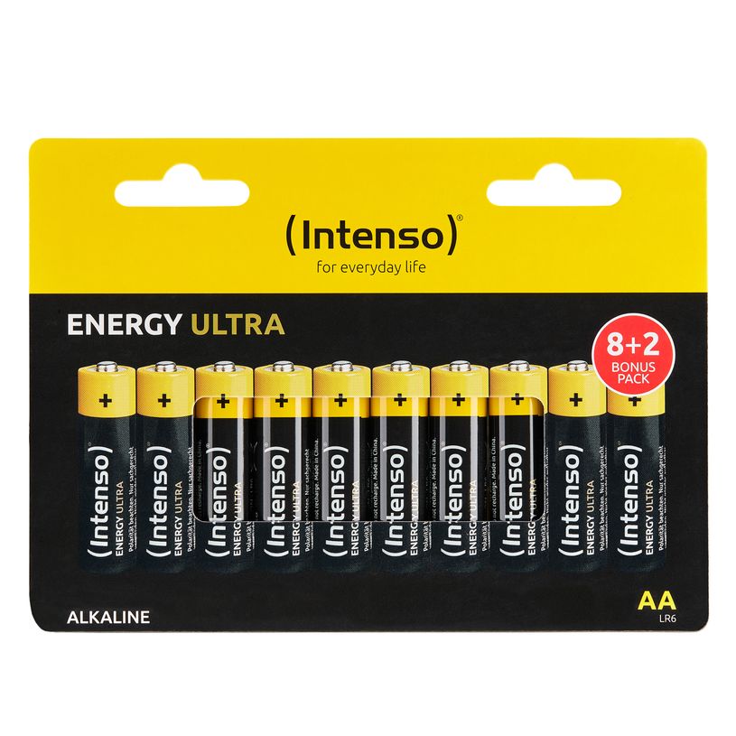 4034303027170-Intenso Energy Ultra - 10 piles alcalines - AA LR06--0