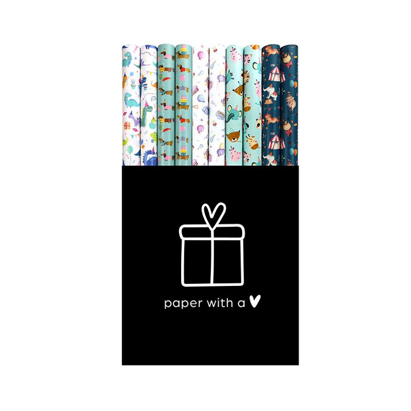5404019387629-Viquel - 1 Rouleau de papier cadeau - 70 cm x 2 m - disponible dans différentes couleurs--6