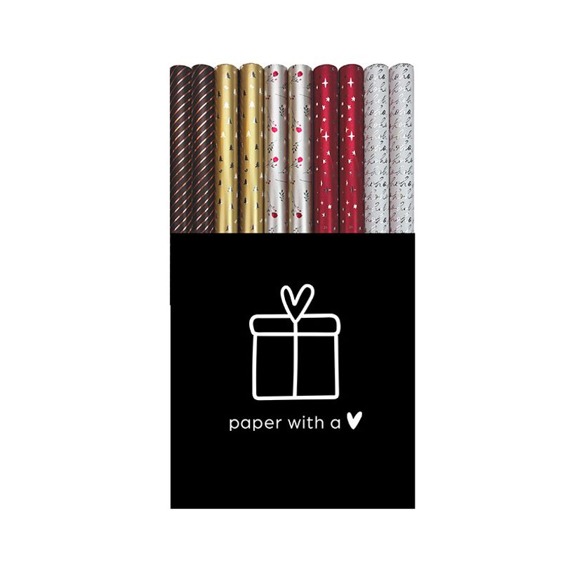 5404019389081-Viquel - 1 Rouleau de papier cadeau - 70 cm x 1,5 m - Christmas--2