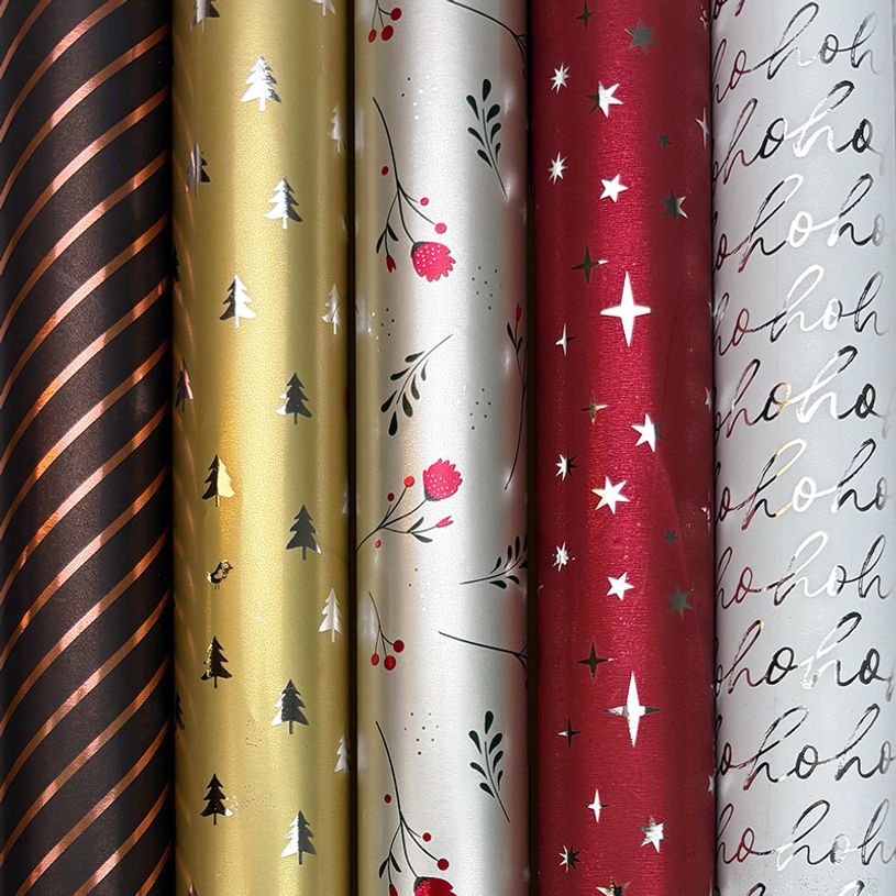 5404019389081-Viquel - 1 Rouleau de papier cadeau - 70 cm x 1,5 m - Christmas--3
