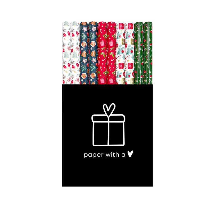 5404019377651-Viquel - 1 Rouleau de papier cadeau - 70 cm x 2 m - Lapland--3