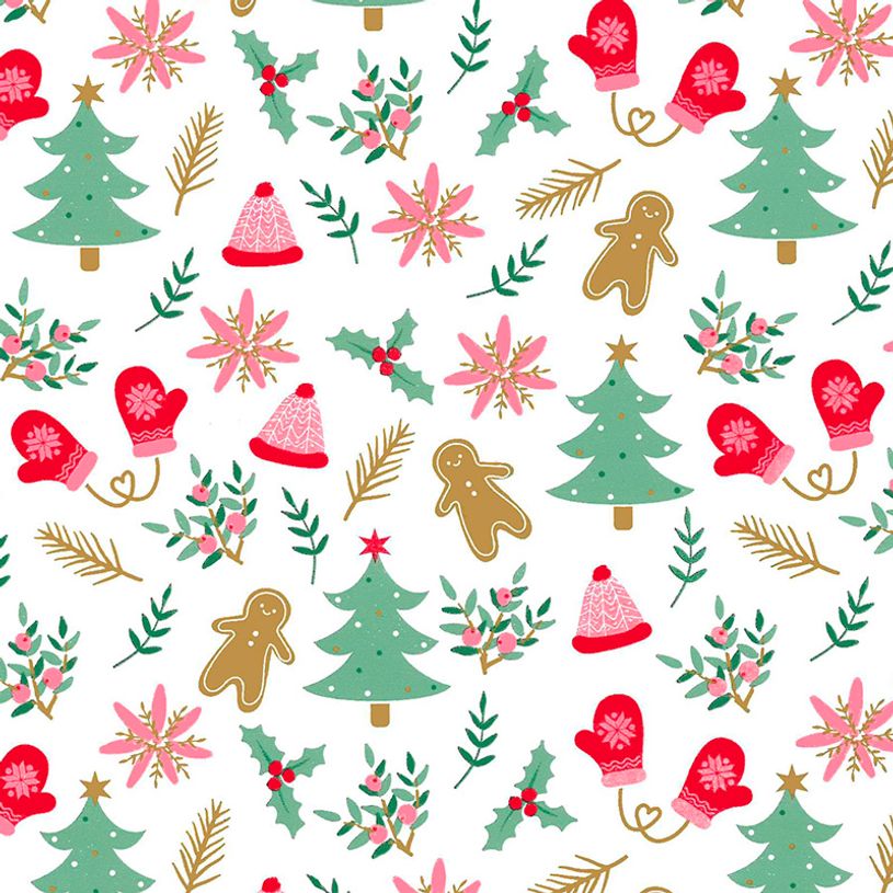 5404019377651-Viquel - 1 Rouleau de papier cadeau - 70 cm x 2 m - Lapland--0