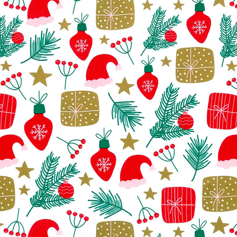5404019377651-Viquel - 1 Rouleau de papier cadeau - 70 cm x 2 m - Lapland--2