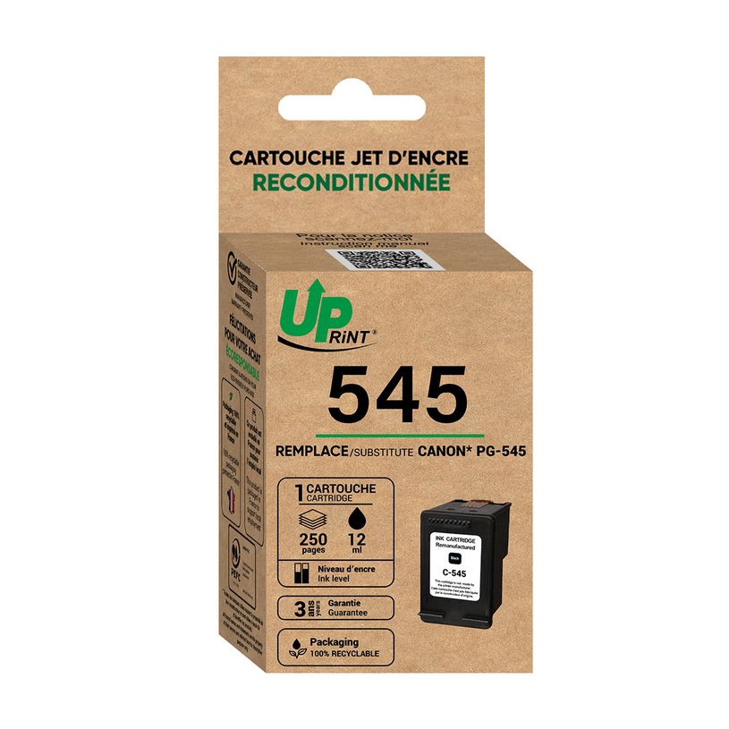3584770703844-Cartouche remanufacturée Canon PG545 - noir -Uprint--0