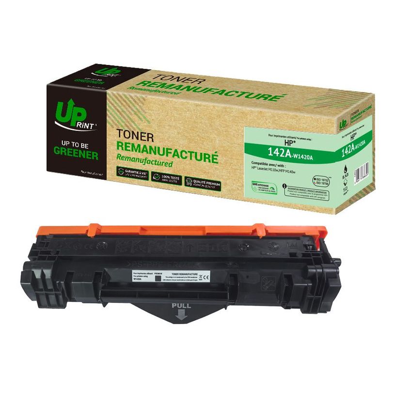 3584770336325-Cartouche laser compatible HP 142A - noir - Uprint--1