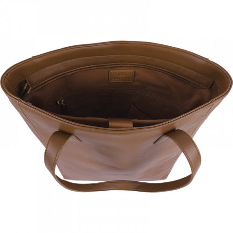 3664447225869-Oberthur - Sac cabas ordinateur 15,6" Lisbonne - Camel--2