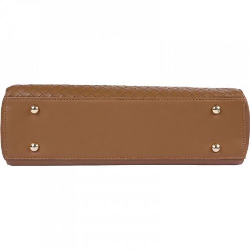 3664447225869-Oberthur - Sac cabas ordinateur 15,6" Lisbonne - Camel--3