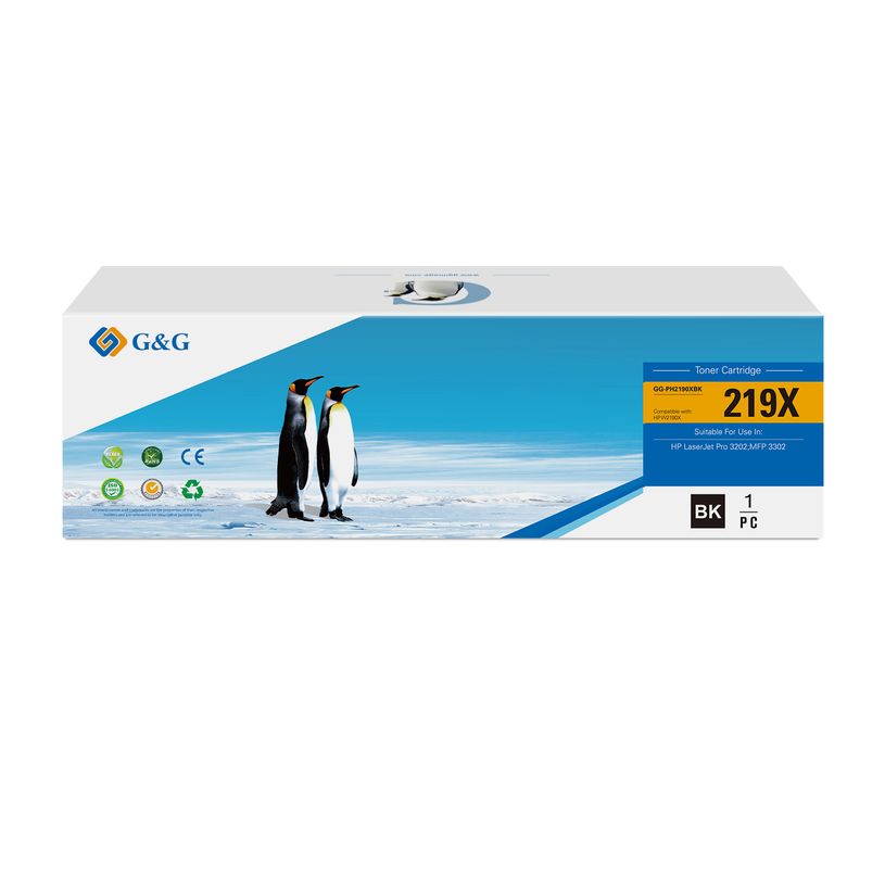 6937173420189-Cartouche laser compatible HP219X - noir - G&G--0