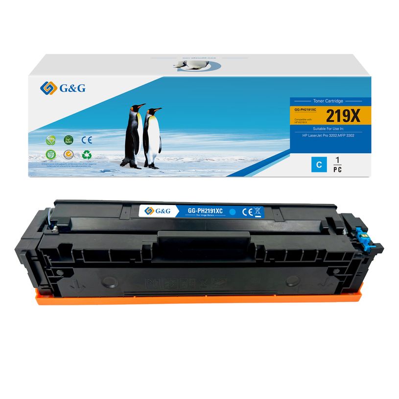6937173420196-Cartouche laser compatible HP219X - cyan - G&G--1