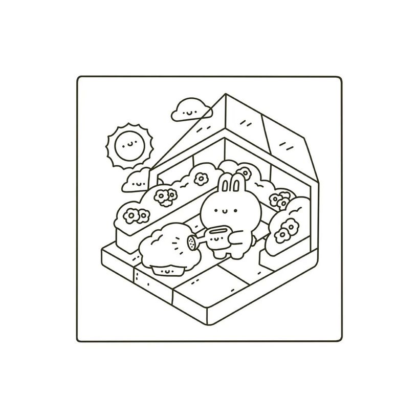 9791032410103-Petits bonheurs cosy - 40 adorables coloriages - livre à colorier-P_405272034_2-3