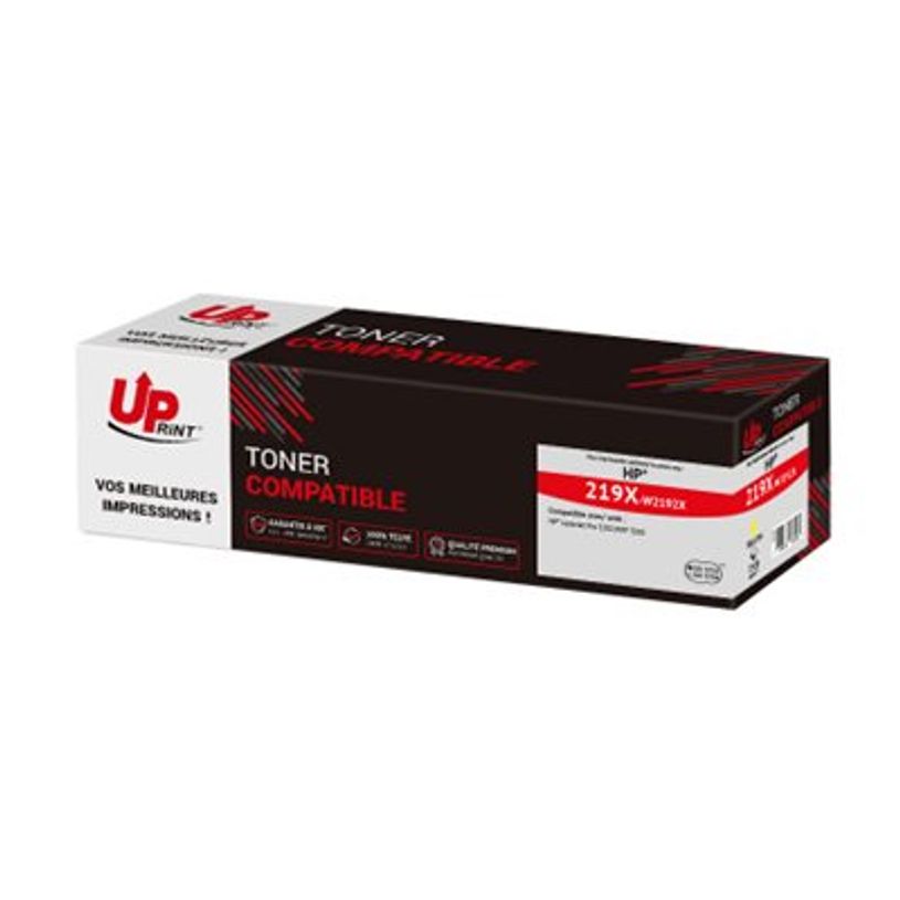 3584770336431-Cartouche laser compatible HP 219X - Jaune -Uprint-P_405272359_3-4