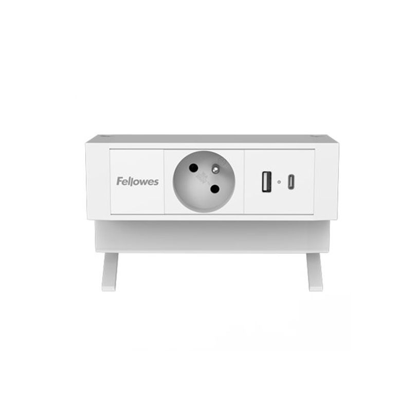 0043859806744-Fellowes Power Desk - Coupe-circuit (montable sur pince) - 30 watt - connecteurs de sortie : 1 (Type E, US-P_405272875_9-2