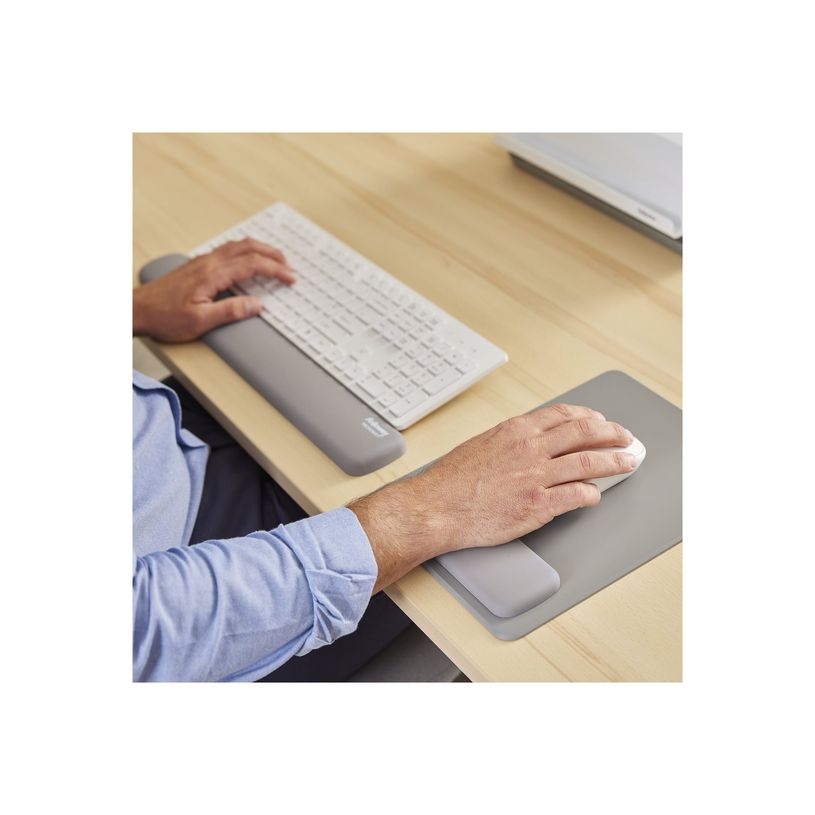 0043859812349-Fellowes Breyta - Repose-poignet pour clavier - gris-P_405272891_2-4