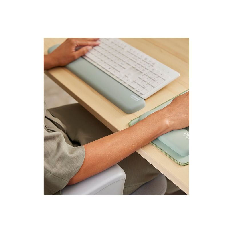 0043859812363-Fellowes Breyta - Repose-poignet pour clavier - vert gris-P_405272894_1-2