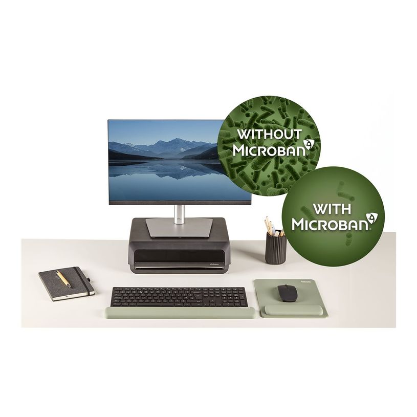 0043859812363-Fellowes Breyta - Repose-poignet pour clavier - vert gris-P_405272894_2-3