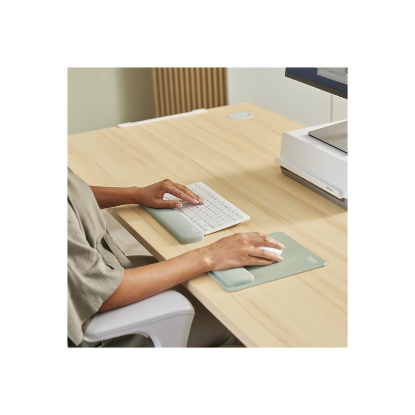 0043859812196-Fellowes Breyta - Tapis de souris avec repose-poignets - vert gris-P_405272909_2-7