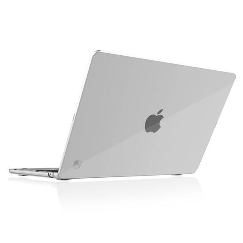 618952511194-STM - Coque rigide protection pour MacBook Air 13" M2 / M3 / M4 / M5 - Transparent--1