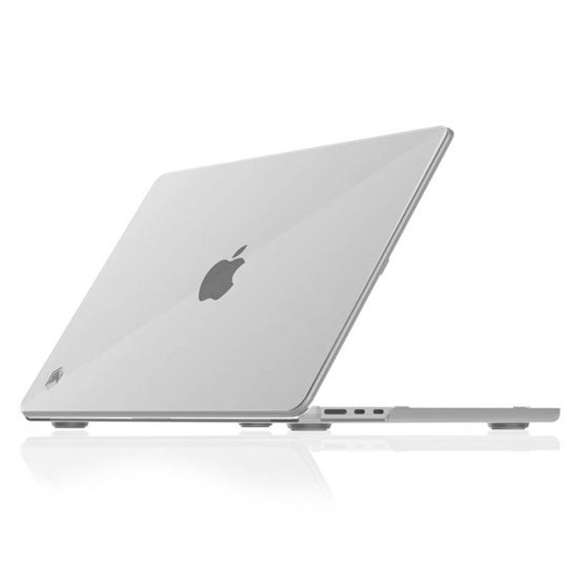 618952511194-STM - Coque rigide protection pour MacBook Air 13" M2 / M3 / M4 / M5 - Transparent--0