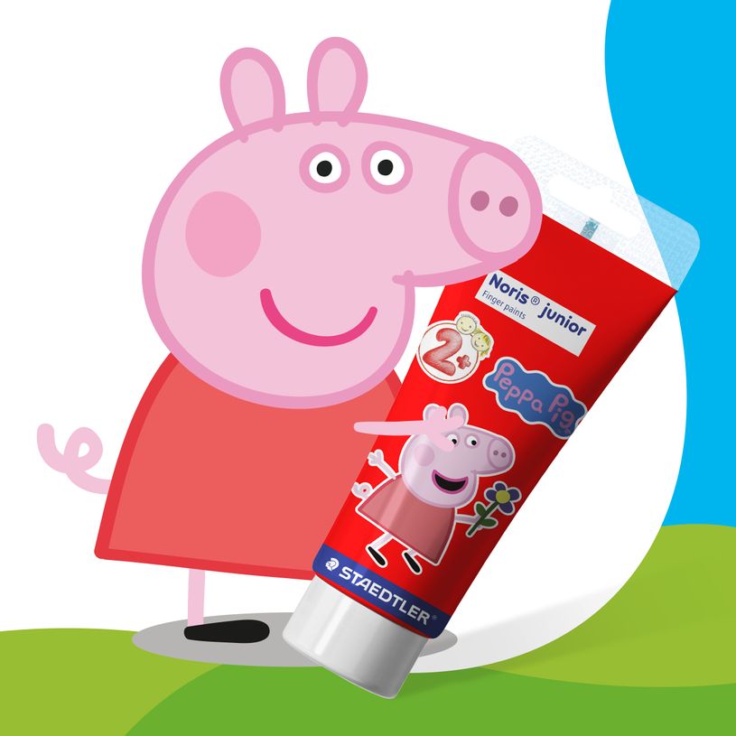 4007817179734-STAEDTLER - Noris® junior – Peinture au doigt Peppa Pig--2