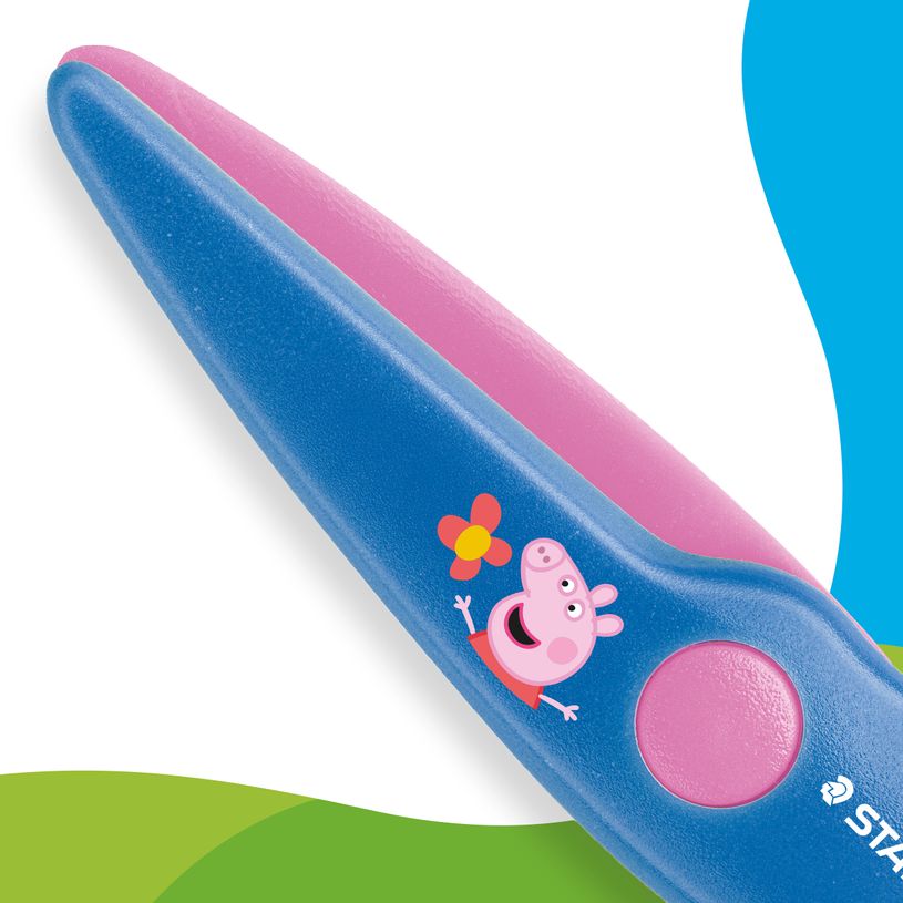 4007817179758-STAEDTLER - Noris® junior – Ciseaux de sécurité Peppa Pig--1