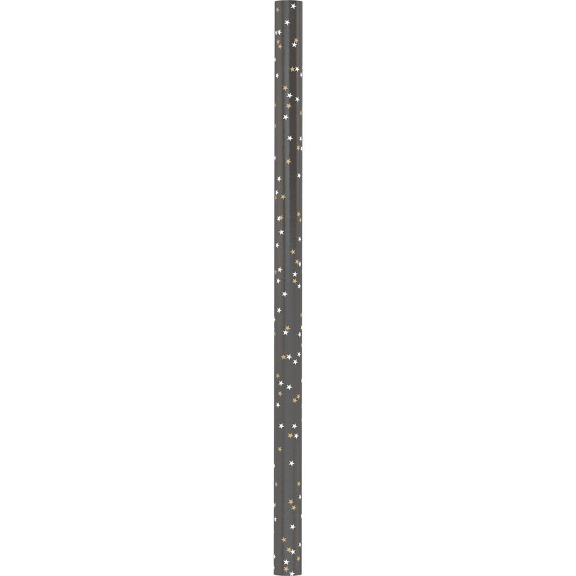 8710675279527-LWC - Rouleau papier cadeau Noël doré - 2 m x 70 cm--2