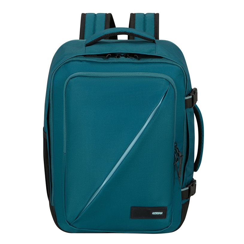 5400520379986-American Tourister – Sac à dos cabine Take2Cabin 15,6’’ – 26,5 L – Bleu--0