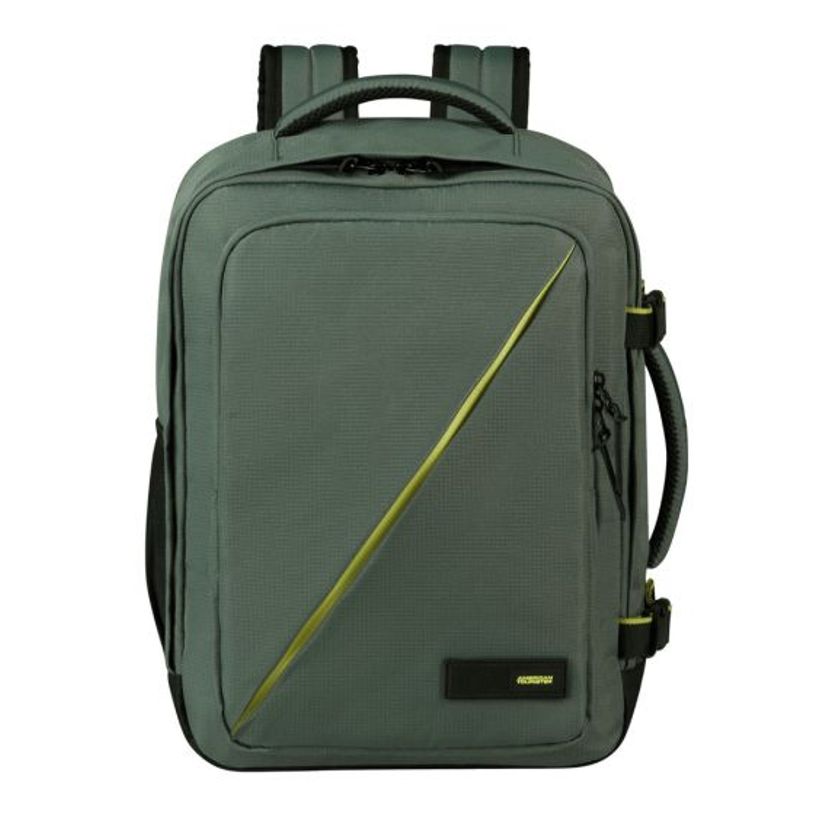 5400520265418-American Tourister – Sac à dos cabine Take2Cabin 15,6’’ – 26,5 L – Vert--0