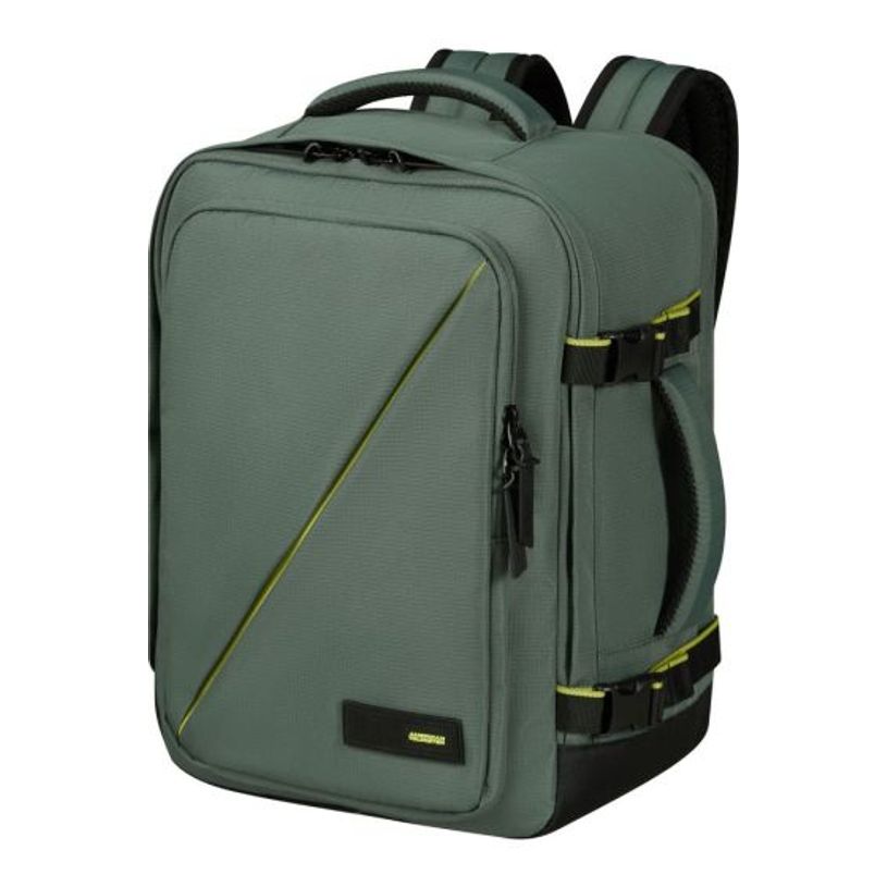5400520265418-American Tourister – Sac à dos cabine Take2Cabin 15,6’’ – 26,5 L – Vert--1