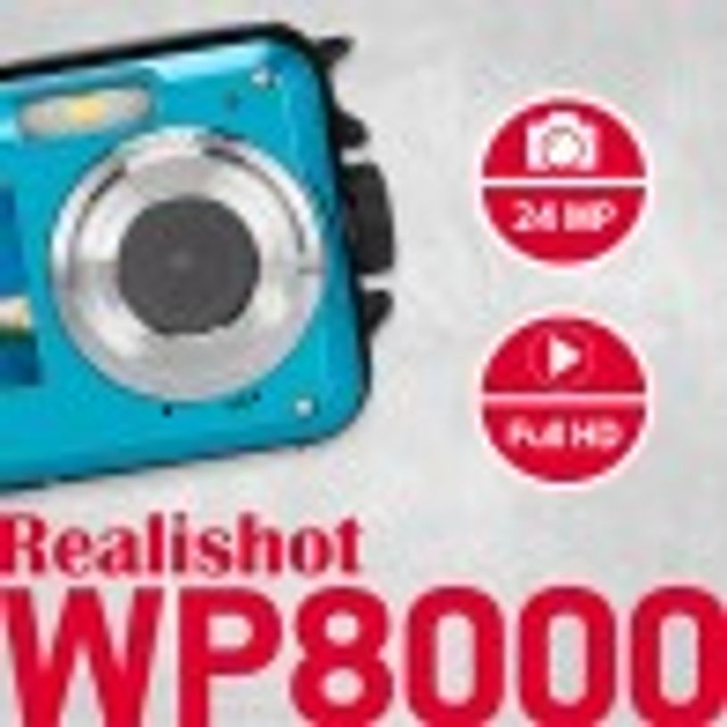 3760265541812-Agfaphoto - Appareil Photo Waterproof Realishot WP8000 - Bleu--5