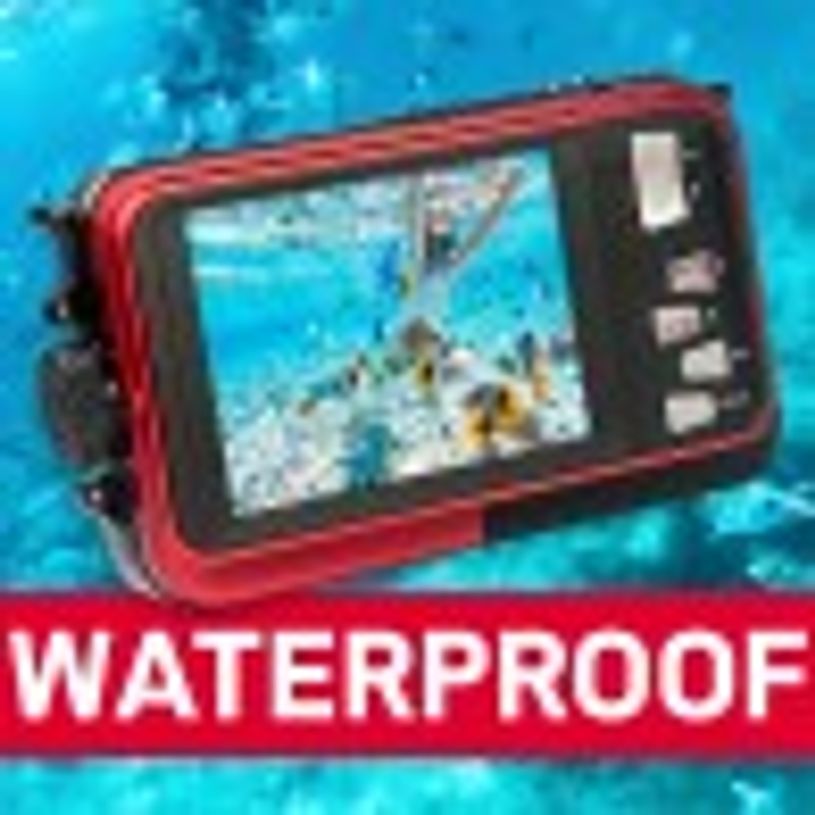 3760265542192-Agfaphoto - Appareil Photo Waterproof Realishot WP8000 - Rouge--2