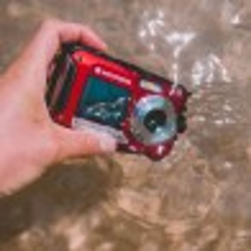 3760265542192-Agfaphoto - Appareil Photo Waterproof Realishot WP8000 - Rouge--1